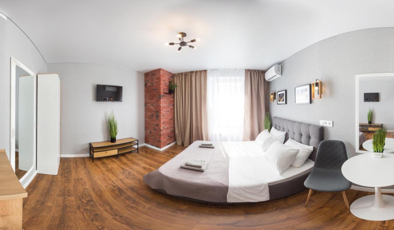 Studio With City View - Hrekivska Str. 5-1 คาร์คิฟ ภายนอก รูปภาพ